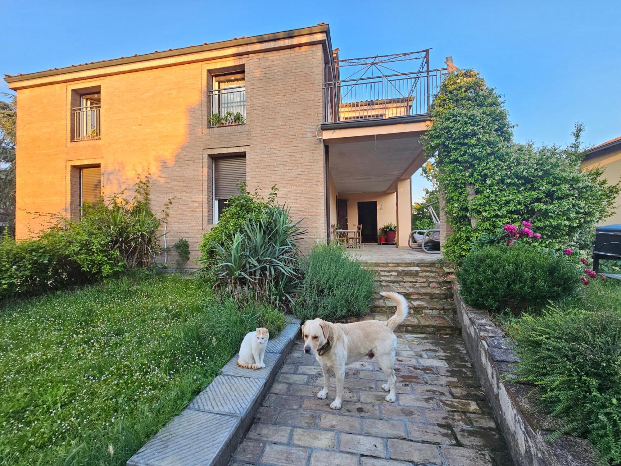 Felino Casa Vincenzo 130 Mq Con Portico Ed Ingresso Esclusivo Dal Giardino 빌라 외부 사진